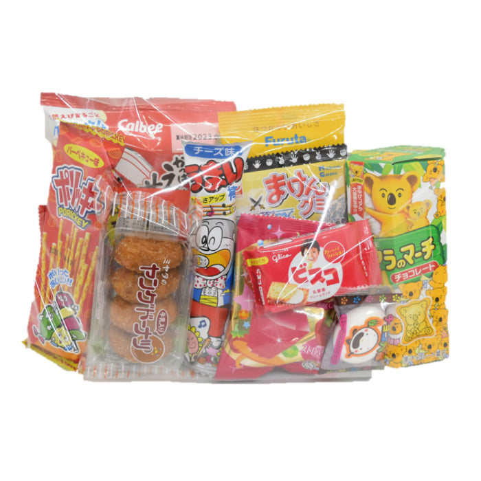 お菓子袋詰め1000円(お菓子12点入)　2301